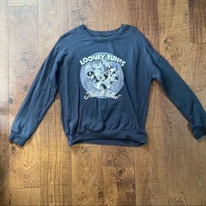 Looney tunes oversized fit crew neck